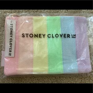Stoney Clover Lane Rainbow flat pouch